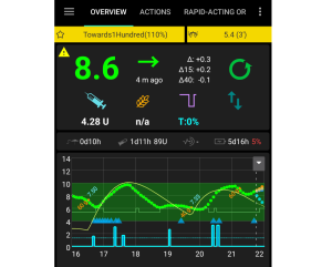 Bolus Wizard tips in AndroidAPS